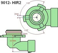 9012 / HIR2 - Led lampen 