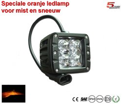 Extreme 2 inch Oranje verstraler - AR-Optics voor winterse omstandigheden