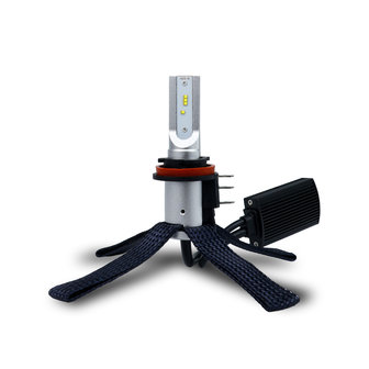 H15 Led G10 koplampen set 8.000 lumen met DRL copperflex