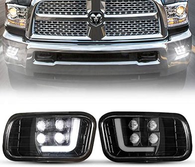 Led Mistlampen met DRL Voor Dodge Ram1500 2009-2012 