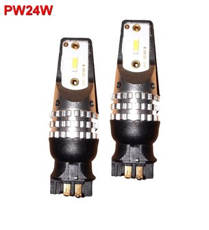 PW24W dagrijlampen bmw/audi/vw CSP 1860 - 1700lumen