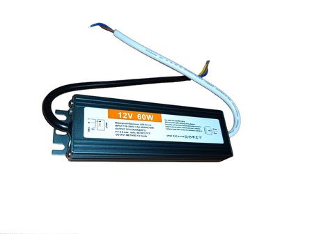 LED driver-voeding 12 Volt - 60w waterproof IP67