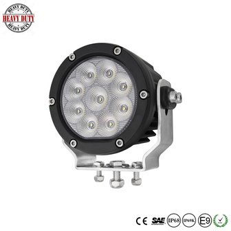 Heavy duty Industry 90w Ronde Led werklamp - 7650 lumen 