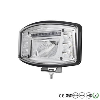 Led verstraler 60watt + DRL  ECE-R112 gekeurd