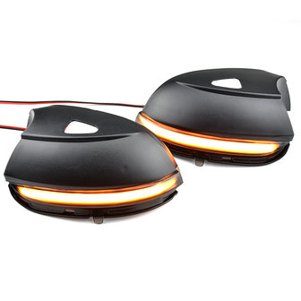 Dynamische LED richtingaanwijzers spiegel  VW Scirocco MK3 Passat B7 CC EOS New Beetle Jetta