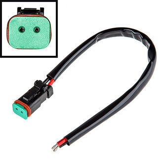 DT connector kabel 20cm met  DT connector Male