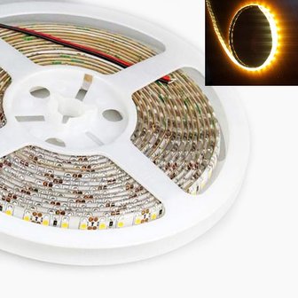 5Meter LEDstrip Gold Warm-wit 600x 2835smd 96watt -IP65 -14400 lumen