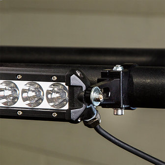 Bevestigingsbeugel 1 inch ledbar op ronde buis bullbar /roofrack