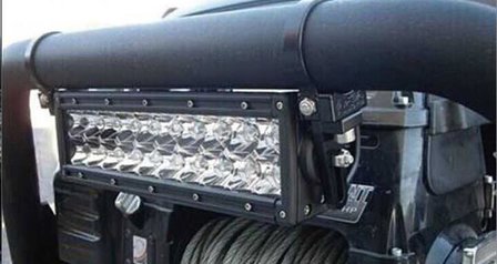 Bevestigingsbeugel 1 inch ledbar op ronde buis bullbar /roofrack