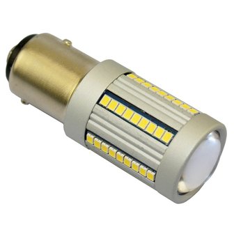 2x BA15s CANBUS Knipperlicht Oranje 66smd 10-30v