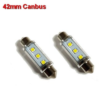 Buislampen 42mm Canbus 3030smd- 210 lumen