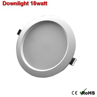 downlight 18w Warm-wit - AC-led Dimbaar &quot;UITVERKOOP&quot;