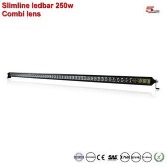 Extreme Slimline single-row ledbar 50inch 250w 24.900 lumen