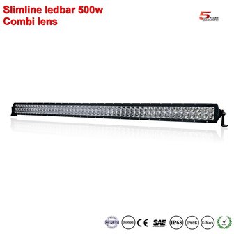 Extreme Slimline dual-row ledbar 50inch 500w 47.900 lumen