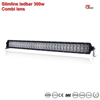 Extreme Slimline dual-row ledbar 30inch 300w 27.900 lumen