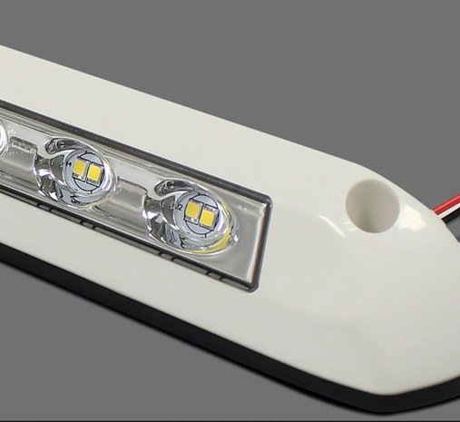 Buitenlamp LED 24cm 8watt Cool-wit voor caravan / camper