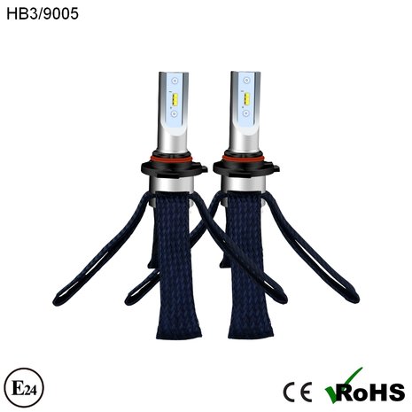 HB3/9005 Set Led G10J koplampen set 12.000 lumen flex E-keur