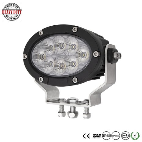 Heavy duty Industry 80w Ovale Led werklamp - 6400 lumen 