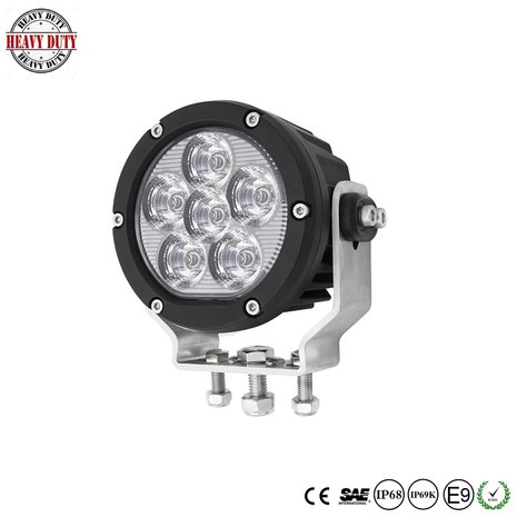 Heavy duty Industry 60w Ronde Led verstraler - 5100 lumen 