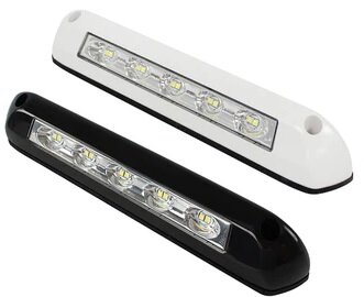 Buitenlamp LED 24cm 8watt zwart Warm-wit voor caravan / camper