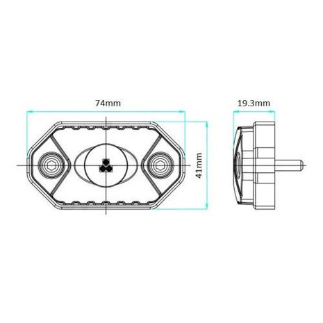 Extreme 2inch 15w LED-werklamp inbouw 