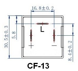 CF13 Regelbaar LED Relais voor led knipper lichten