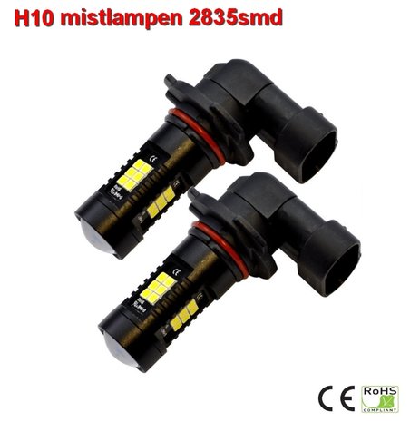 H10-9145- set mistlampen met 2835SMD 950lumen