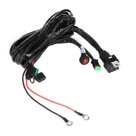 Kabelset voor Ledbar/werklampen met DT connector met beschermtube