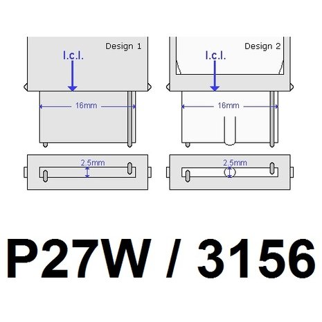 2x 3156 CANBUS Knipperlicht Oranje 66smd 10-30v