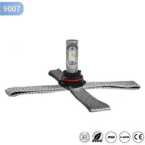 HB5 / 9007 Set Led G10 koplampen set 8.000 lumen copperflex