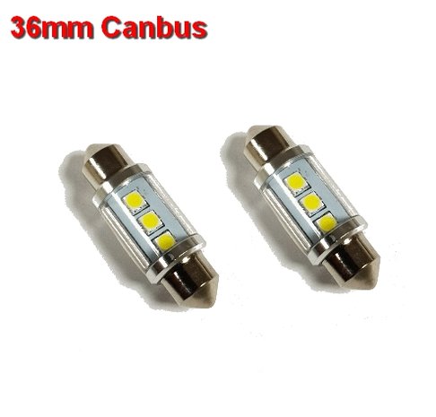 Buislampen 36mm Canbus 3030smd- 210 lumen