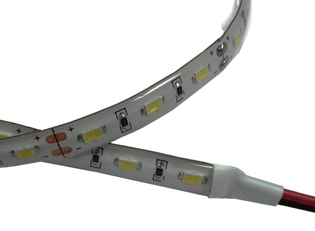 100cm LEDstrip Extra Warm-wit 60-5630smd 12watt -IP65 -1000 lumen