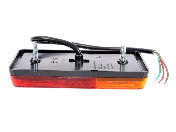 LED Achterlicht 16 led rechthoek 12/24v