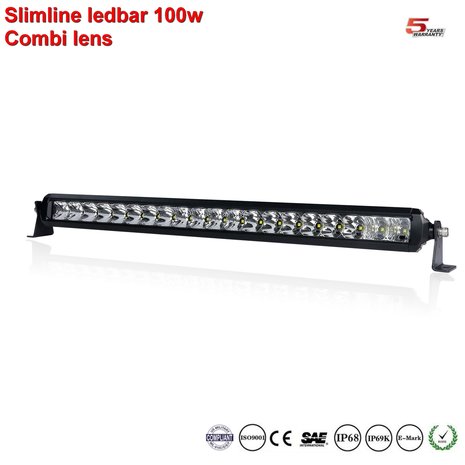 Extreme Slimline single-row ledbar 20inch 100w 9.900 lumen