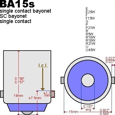 BA15s-Enkele-pin