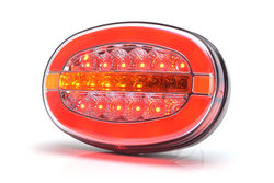 LED Neon Ovaal Achterlicht dynamisch 12v/24v E-keur