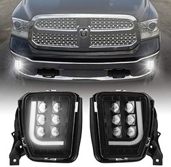 Led Mistlampen met DRL Voor Dodge Ram1500 2013-2018 